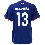 サッカー日本代表 2026 プレーヤーズTシャツ【#13 中村敬斗】大人用 ジュニア用 サッカー 半袖Tシャツ JO…