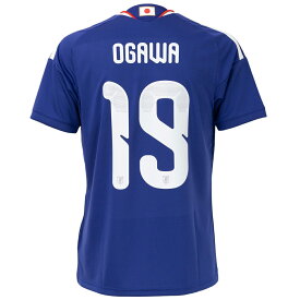 #19 小川航基 アディダス サッカー日本代表 2026 ホーム レプリカ ユニフォーム 半袖 大人用 adidas DAZ45-KD3345【予約：6月下旬発送予定】