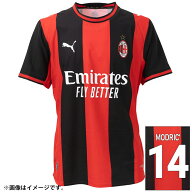 【予約：9月下旬発送予定】プーマ 26-27 ACミラン #14 モドリッチ ホーム オーセンティックユニフォーム …