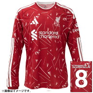 【予約：9月下旬発送予定】アディダス 26-27 リバプールFC #8 ソボスライ ホーム レプリカユニフォーム …