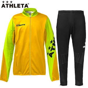 y񂹏izAX^ ԃW[WWPbg pc ㉺Zbg lp TbJ[ tbgT g[jOEFA W[W ATHLETA 18003-18004 YEL/BLK