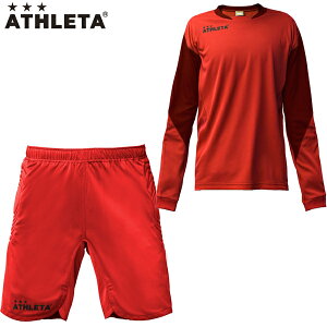 y񂹏izAX^ GKL[p[EFA ㉺Zbg TbJ[ ATHLETA 18010-18011 RED/RED