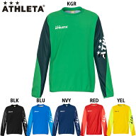 アスレタ ピステシャツ 大人用 サッカー フットサル トレーニングウェア 長袖 ATHLETA 18012