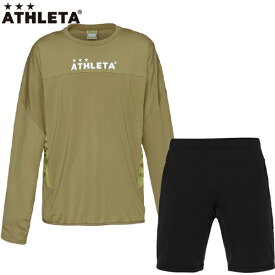 アスレタ トレーニングジャージSH ハーフPT 上下セット 大人用 サッカー フットサル トレーニングシャツ ハーフパンツ ATHLETA 02362/02364