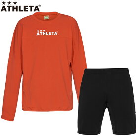 アスレタ トレーニングジャージSH ハーフPT 上下セット 大人用 サッカー フットサル トレーニングシャツ ハーフパンツ ATHLETA 02362/02364