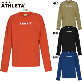 アスレタ トレーニングジャージSH 大人用 サッカー フットサル トレーニングシャツ 長袖 ATHLETA 02362