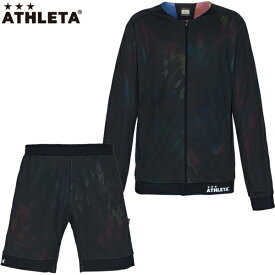 アスレタ メッシュトラックジャケット ショーツ 上下セット 大人用 サッカー フットサル トレーニングウェア ATHLETA REI-1134/REI-1135