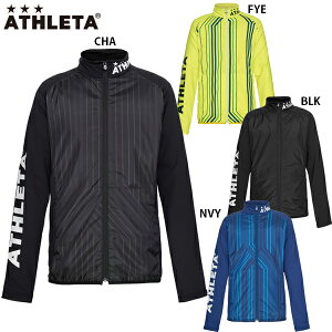 アスレタ 中綿ミドルジャージジャケット 大人用 サッカー フットサル トレーニングウェア ATHLETA 02374