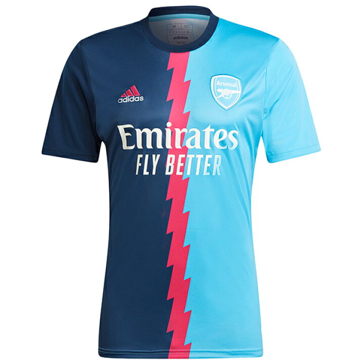 楽天市場 アディダス 22 23 アーセナルfc 23 プレマッチシャツ 大人用 サッカー 半袖tシャツ Mle99 Ht4451 フットボールパーク 楽天市場店