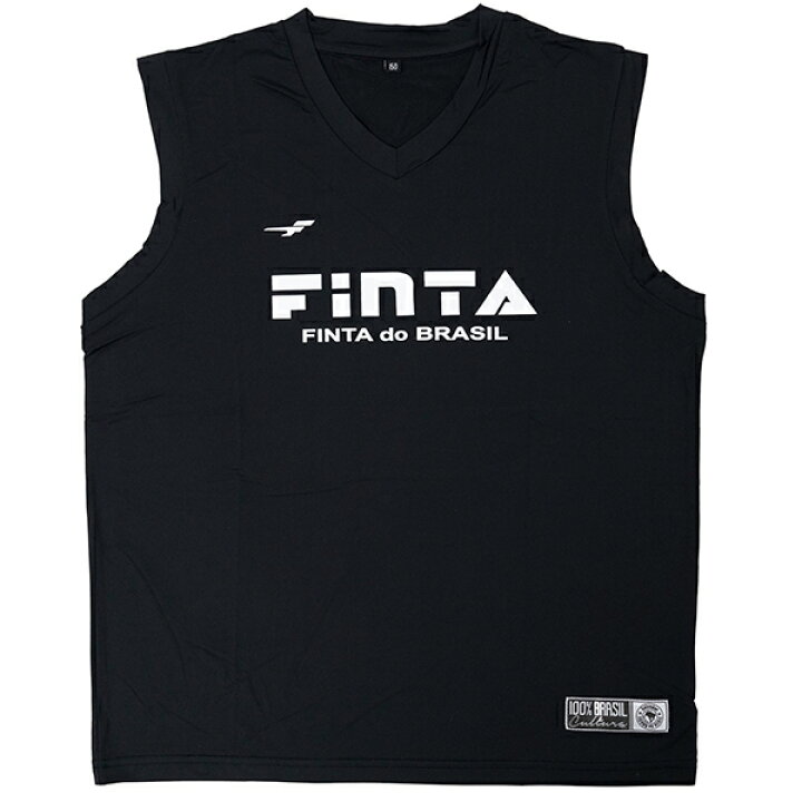 フィンタ JR極冷ノースリーブシャツ ジュニア 子供用 サッカー フットサル 袖なしプラクティスシャツ FINTA FT8959  フットボールパーク 