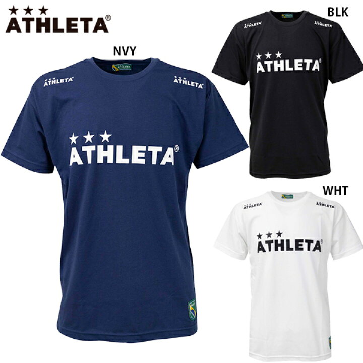 楽天市場】アスレタ 定番ロゴTシャツ 大人用 Tシャツ サッカー 03015 