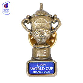 ラグビーワールドカップ 2023 フランス ウェブ・エリス・カップ ピンバッジ サポーターグッズ RWC53303