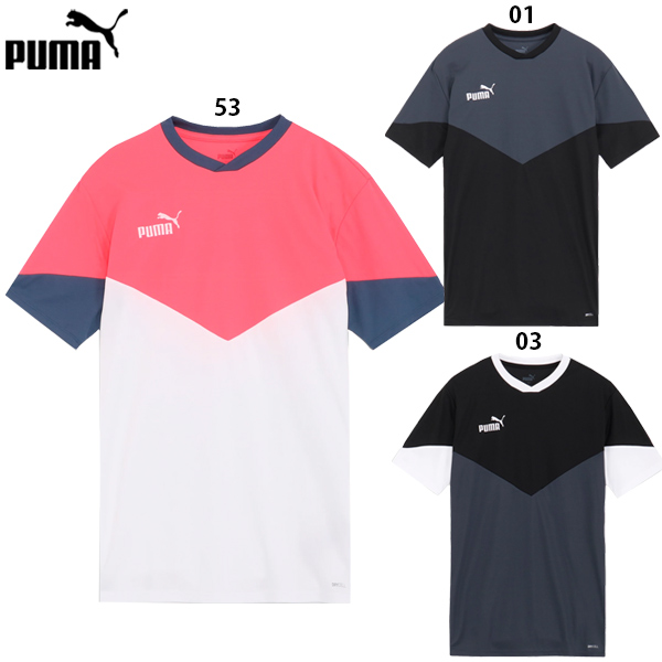 プーマ INDIVIDUAL RETRO トレーニングシャツ 大人用 サッカー プラクティスシャツ 半袖 puma 658826  フットボールパーク 
