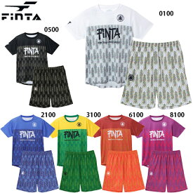 フィンタ FFFグラフィックプラシャツ プラパンツ 大人用 サッカー フットサル プラクティス上下セット FINTA FT4100/FT4101