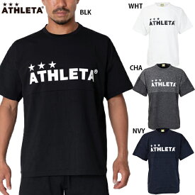 アスレタ ジャガードスウェットシャツ 大人用 サッカー フットサル 半袖スウェットTシャツ ATHLETA 03384