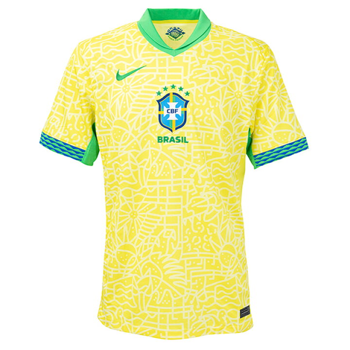 楽天市場】ナイキ 2024 CBF ブラジル代表 ホームレプリカユニフォーム  