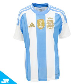 アディダス 2024 キッズ アルゼンチン代表 ホーム レプリカユニフォーム ジュニア用 サッカー レプリカシャツ 半袖 adidas ITZ70-IP8387