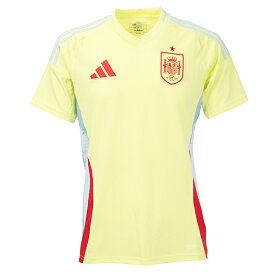 アディダス 2024 スペイン代表 アウェイ レプリカユニフォーム 大人用 サッカー レプリカシャツ 半袖 adidas JMS88-IS9033