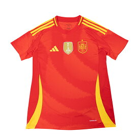 アディダス 2024 ウィメンズ スペイン代表 ホーム レプリカユニフォーム 女性用 サッカー レプリカシャツ 半袖 adidas KOW93-IP9352