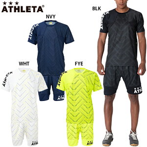 アスレタ グラフィックプラクティスシャツ プラパンツ 大人用 サッカー フットサル プラクティス上下セット ATHLETA 02406/02407