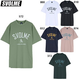 スボルメ アーチロゴプラT24SDG 大人用 サッカー フットサル プラクティスシャツ 半袖 SVOLME 1243-31300