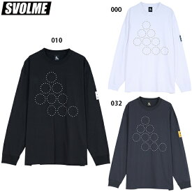 スボルメ DRYロゴロングTシャツSDG 大人用 サッカー フットサル 長袖Tシャツ SVOLME 1243-34200