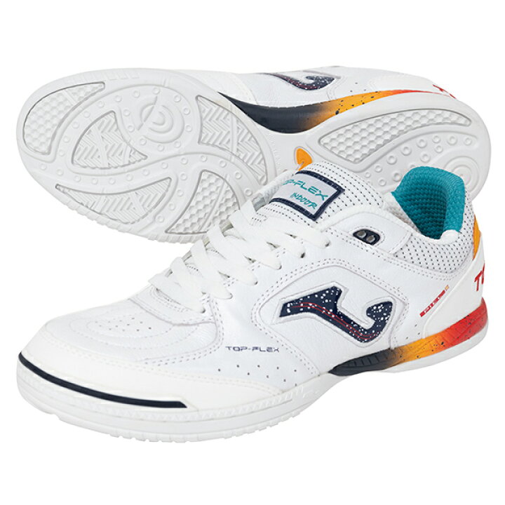 楽天市場】ホマ TOP FLEX 2402 WHITE INDOOR 大人用 フットサル 