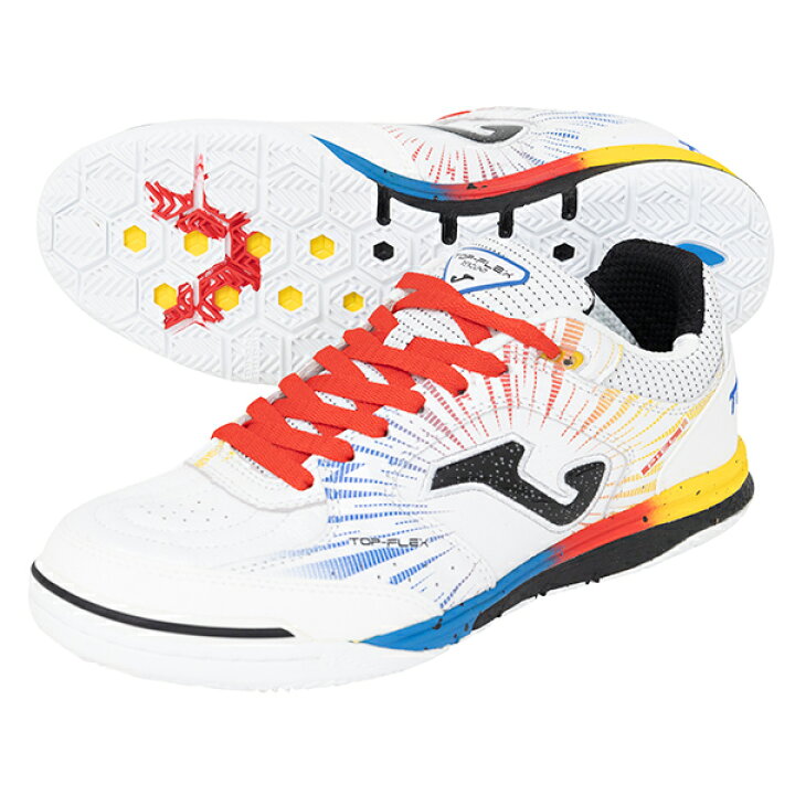 楽天市場】ホマ TOP FLEX REBOUND 2476 WHITE RED INDOOR 大人用 