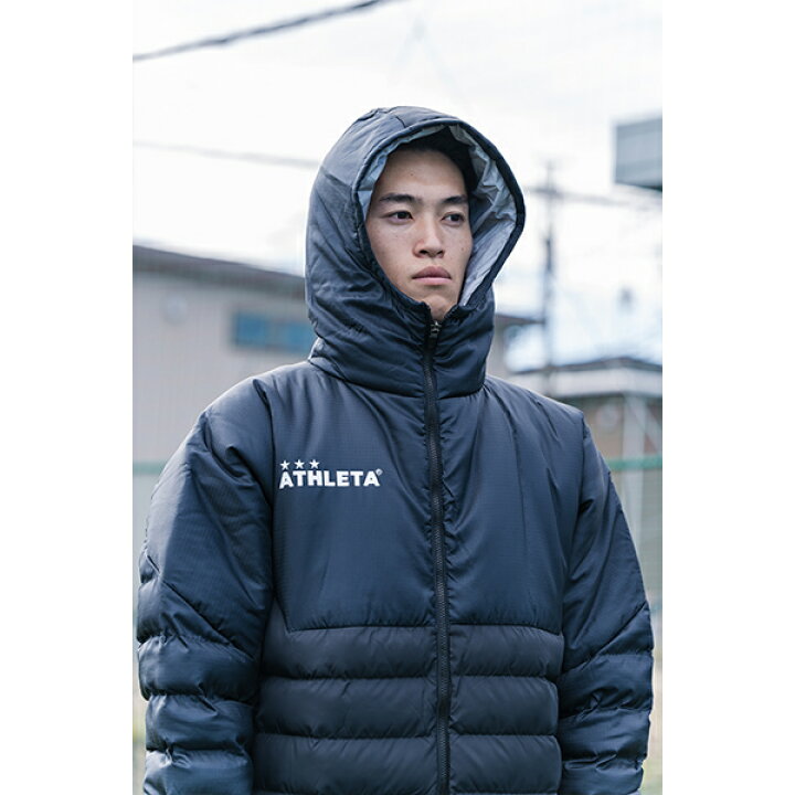 アスレタ！ATHLETA！ベンチコート Lサイズ サッカー フットサル楽天 