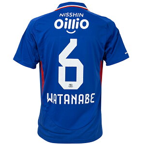 【スピード出荷】アディダス 2025 横浜F・マリノス #6 渡辺皓太 ホームオーセンティックユニフォーム 大人用 サッカー ユニフォーム adidas OAY71-JK2810