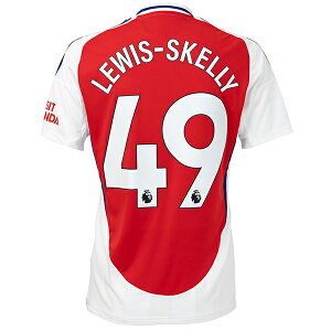 【スピード出荷】アディダス 24-25 アーセナルFC #49 ルイス・スケリー ホーム レプリカユニフォーム 大人用 サッカー レプリカシャツ adidas KNW85-IT6141