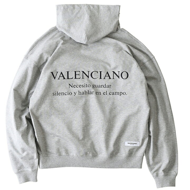 Valenciano hoodie valenciano by kelme パーカー 正規販売代理店 VALENCIANO ESENCIALES LOGO HOODIEバレンシアーノ バイ ケレメ ロゴ パーカー 原宿 エトフ ETOFFE