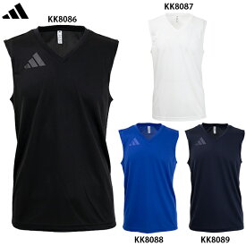 アディダス スリーブレスVネックインナートップ 大人用 サッカー ノースリーブシャツ adidas ODW39