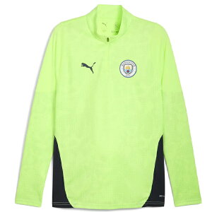 プーマ 25-26 MCFC マンチェスターシティ TR 1/4 ジップトップ 大人用 サッカー トレーニングトップ puma 781999-16