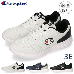 【24時間限定5%OFFクーポン】チャンピオン スニーカー キッズ ジュニア 3E 幅広 歩きやすい 履きやすい 疲れない おしゃれ 軽量 紐 J302 黒 白 通学 男の子 女の子 子供 小学生 運動靴 シューズ