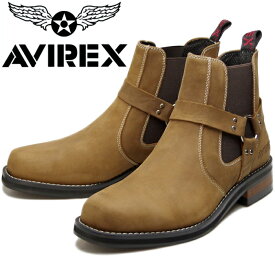 【お買い物マラソンポイントアップ5倍】 AVIREX DESTROYER アビレックス ブーツ デストロイヤー AV2710 DARK BROWN メンズ エンジニアブーツ サイドゴアブーツ リングブーツ バイカーブーツ ミリタリーブーツ 革靴 バイク靴 2020秋冬新作 送料無料