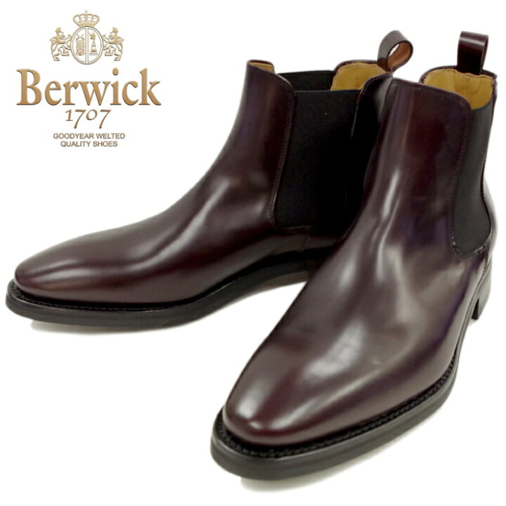 楽天市場】○○ Berwick 靴 バーウィック サイドゴアブーツ 848 バー 