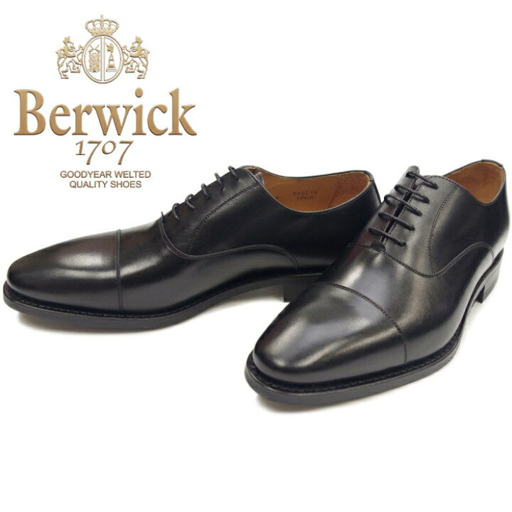 楽天市場】○○ Berwick 靴 バーウィック ストレートチップシューズ 