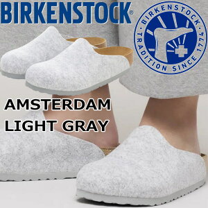 �y���������}���\���|�C���g�ő�10�{�z BIRKENSTOCK AMSTERDAM �r���P���V���g�b�N �A���X�e���_�� 1030228 ���C�g�O���C ���M�����[ �N���b�O�T���_�� �����Y �T���_�� �N���b�O ���f�B�[�X �A�E�g