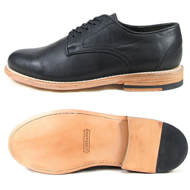 楽天市場】○○ カミナンド レザーシューズ Caminando Plain Toe Shoes 