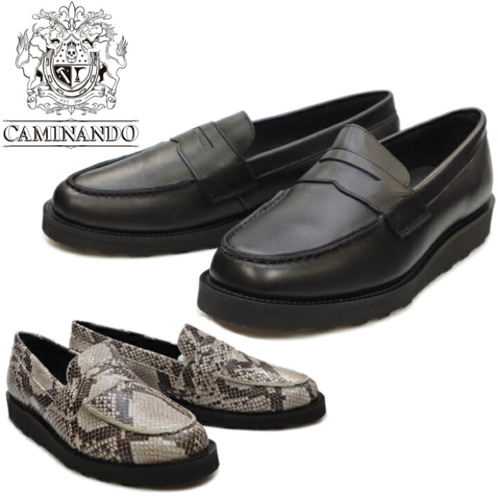 楽天市場 Sale 30 Off カミナンド ローファー Caminando 18 Flat Coin Loafers フラットコインローファー ペニーローファー メンズ スリッポン 本革 カジュアル メキシコ製 春夏新作 送料無料 あす楽対応 上野アメ横 靴店 フットモンキー