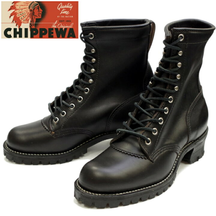楽天市場】○○ チペワ CHIPPEWA 5309BLK Original” Mountaineer Boots 