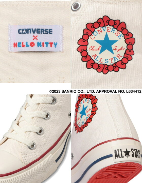 楽天市場】○○ 【SALE：20％OFF】 CONVERSE ALL STAR R HELLO KITTY 