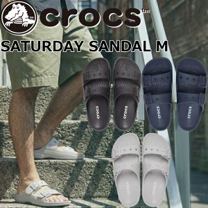 crocs �r�[�`�T���_�� �N���b�N�X �T���_�� �����Y 212245 SATURDAY SANDAL M �V�����[�T���_�� �X�|�[�c�T���_�� �X���C�h�T���_�� �A�E�g�h�A �� �L�����v �v�[�� ���s �r�[�T�� �v���[���g ���K�i 