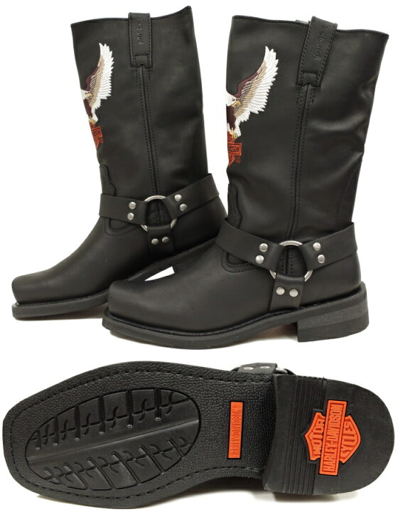 楽天市場】○○ ハーレーダビッドソン ブーツ 正規品 Harley Davidson 