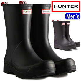 【楽天スーパーSALEポイントアップ5倍】 HUNTER 国内正規品 MFS9087RMA ハンター レインブーツ ショート メンズ MENS ORIGINAL PLAY MID-HEIGHT RAIN BOOTS オリジナル ミッド ハイ プレイ ブーツ ショートブーツ 長靴 防水 ラバーブーツ 送料無料