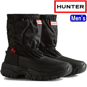 HUNTER Ki MFS9136WWU n^[ Xm[u[c V[g u[c Cu[c Y MENS WANDERER INSULATED SHORT SLOUCH SNOW BOOTS _[ CVCeBh V[g XE` C h Lv