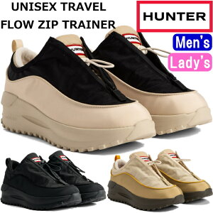 y}\|Cgő10{z HUNTER Ki n^[ gxXj[J[ UFF7003NYL UNISEX TRAVEL FLOW ZIP TRAINER jZbNX Xj[J[ gxg[i[ Lv h SV^ JW