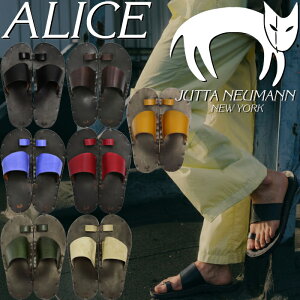 JUTTA NEUMANN ALICE ���b�^�j���[�}�� �A���X �_�u���X�g���b�v�T���_�� ���U�[�T���_�� �����Y�T���_�� �g���O�T���_�� �T���_�� �����Y ���U�[ LEATHER SANDAL �A�����J�� �A�E�g�h�A �L�����v �� 