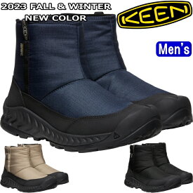 【お買い物マラソンポイントアップ5倍】 KEEN HOOD NXIS PULL ON WP キーン フッドネクシス レインブーツ メンズ スノーブーツ アウトドアシューズ ブーツ ウォータープルーフ スリッポン ウィンターシューズ アウトドア キャンプ 防水 防寒 正規品 送料無料 2023秋冬新作